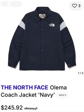 The North Face White Lable Jacket Windbreaker Unisex Size M